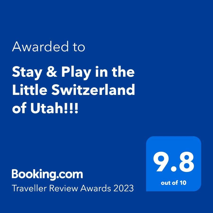 Stay & Play In The Little Switzerland Of Utah!!! Draper Zewnętrze zdjęcie